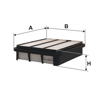 Фильтр воздушный Mazda Xedos/Mitsubishi Galant