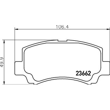 Колодки тормозные передние Wagon R/Chery Kimo/QQ6/Brio