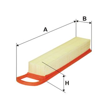 Фильтр воздушный CITROEN/PEUGEOT