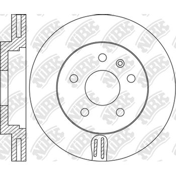 Диск тормозной передний Chevrolet Captiva\Opel Antara