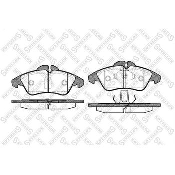 Колодки тормозные передние MB Sprinter 06/VW LT28