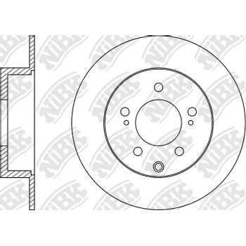 Диск тормозной задний Citroen C-CROSSER/MITSUBISHI OUTLANDER/ASX/PEUGEOT 4007