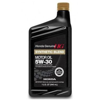 Масло моторное Honda Synthetic Blend SN/GF5 5W30 синт,