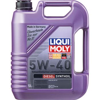 Масло моторное LiquiMoly 5W40 Diesel Synthoil,