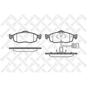 Колодки тормозные передние Ford Mondeo