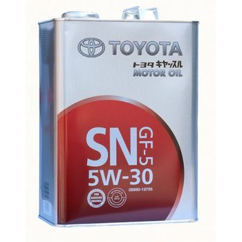 Масло моторное Toyota Motor Oil GF5/SN 5W30 синт,