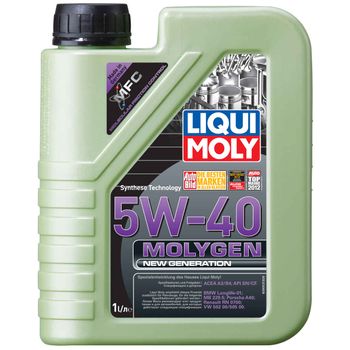 Масло моторное LiquiMoly Molygen New Generation  5W40.