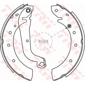 Колодки тормозные барабанные Ford/Nissan