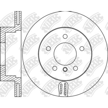 Диск тормозной передний BMW F21/F20/F30/F33