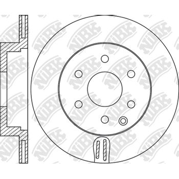 Диск тормозной задний Nissan Patrol\Infiniti QX80