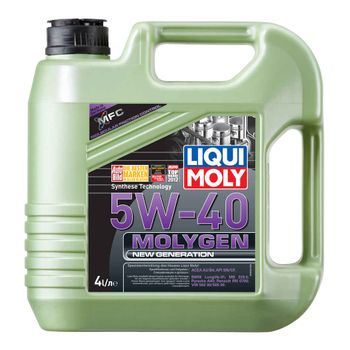 Масло моторное LiquiMoly Molygen New Generation  5W40.