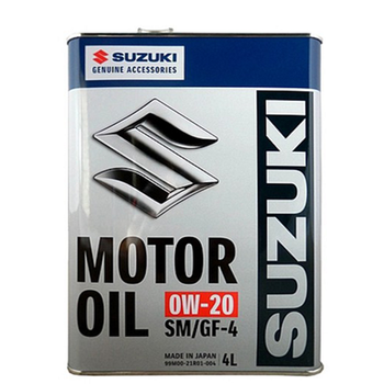 Масло моторное SUZUKI SM/GF4 0W20 синт,