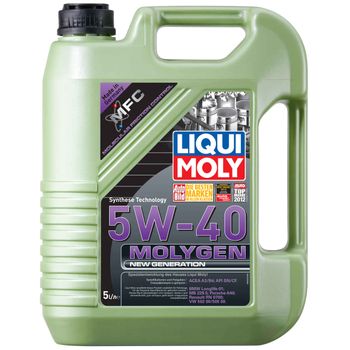 Масло моторное LiquiMoly Molygen New Generation  5W40.