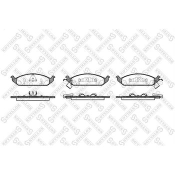 Колодки тормозные передние Stratus/Breeze/Cirrus