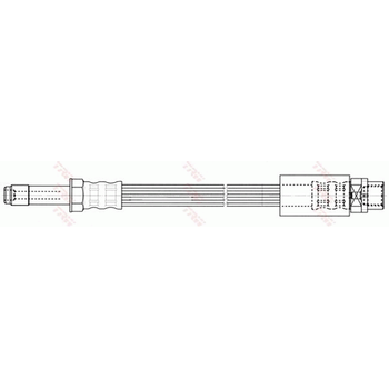 Шланг тормозной задний BMW E87/F20/F21/E90/F30/E84 