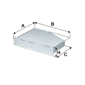 Фильтр салона Audi A3/VW Golf V/Touran/Caddy