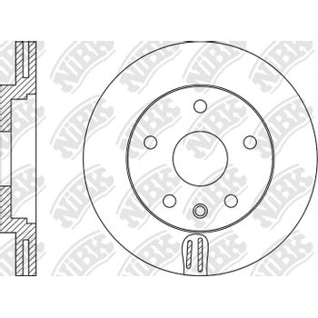 Диск тормозной передний Chevrolet Cruze/Astra J GTC