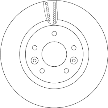 Диск тормозной передний Nissan Qashqai/XTrail 13-