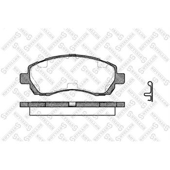 Колодки тормозные передние Subaru Outback/Impreza