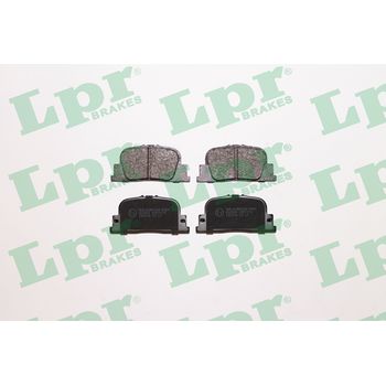 Колодки тормозные задние Toyota Camry/Corolla EX/Caldina 3/Mark 2/Opa/Prius2/Vista 5/Chery Fora/Geely Vision/Lifan Solano/BYD F3