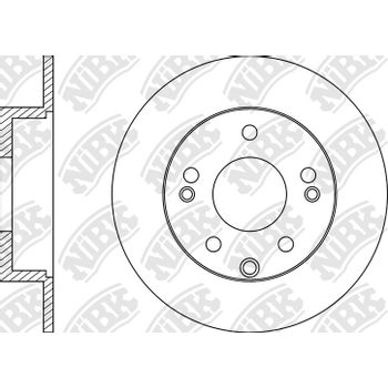 Диск тормозной задний Hyundai Sonata NF
