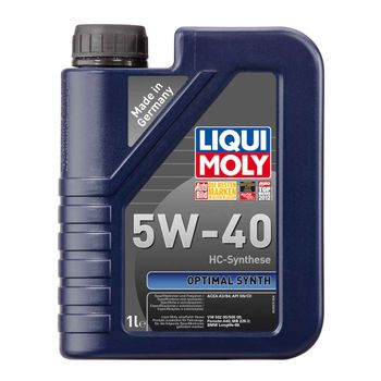 Масло моторное LiquiMoly 5W40 Optimal Synth,