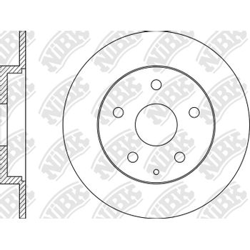 Диск тормозной задний Mazda CX5/6