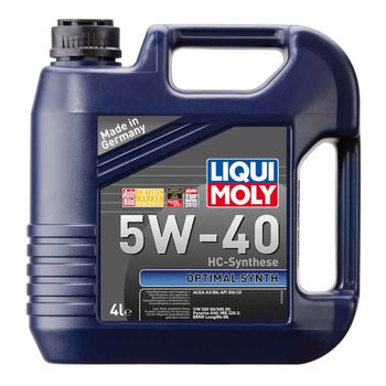 Масло моторное LiquiMoly 5W40 Optimal Synth,