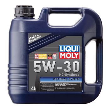 Масло моторное LiquiMoly Optimal Synth 5W30 п/синт.